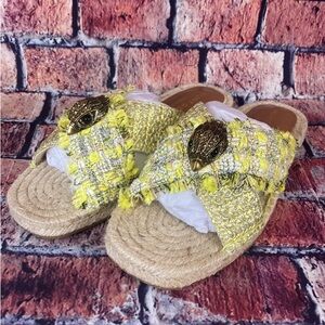 Kurt Geiger London Kensington Espadrille Slide Sandal